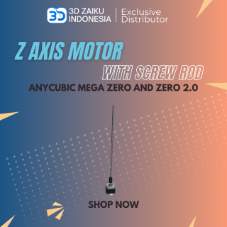 Anycubic Mega Zero and Zero 2.0 Z Axis Motor with Screw Rod